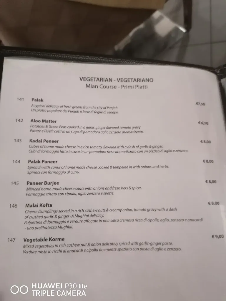 Menu_Namaste Bharat Ristorante Indiano & Catering_Aprilia_image_2