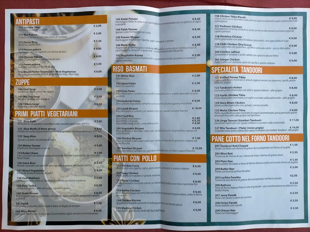 Menu_Namaste Bharat Ristorante Indiano & Catering_Aprilia_image_3
