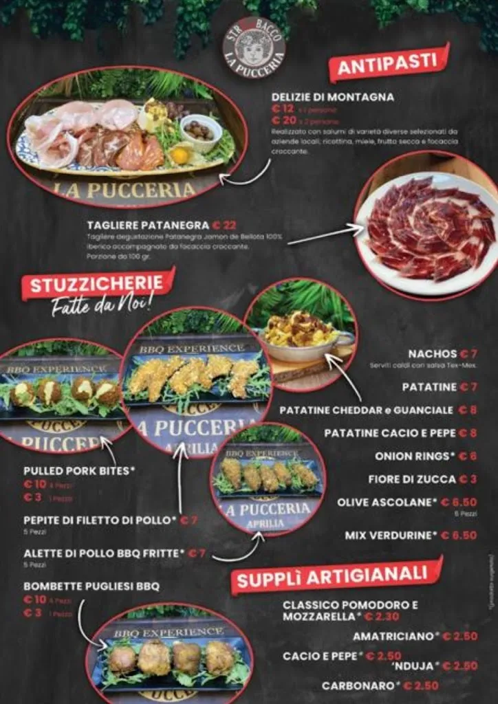 Menu_La Pucceria di Streatbacco_Aprilia_image_1