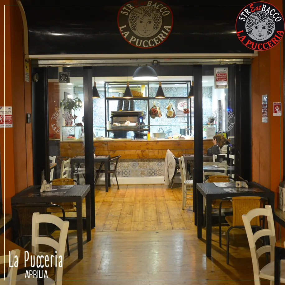 La Pucceria di Streatbacco restaurant in Aprilia