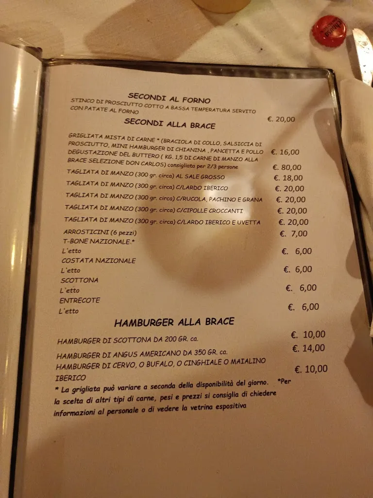 Menu_Ristorante Braceria Don Carlos Aprilia_Aprilia_image_1