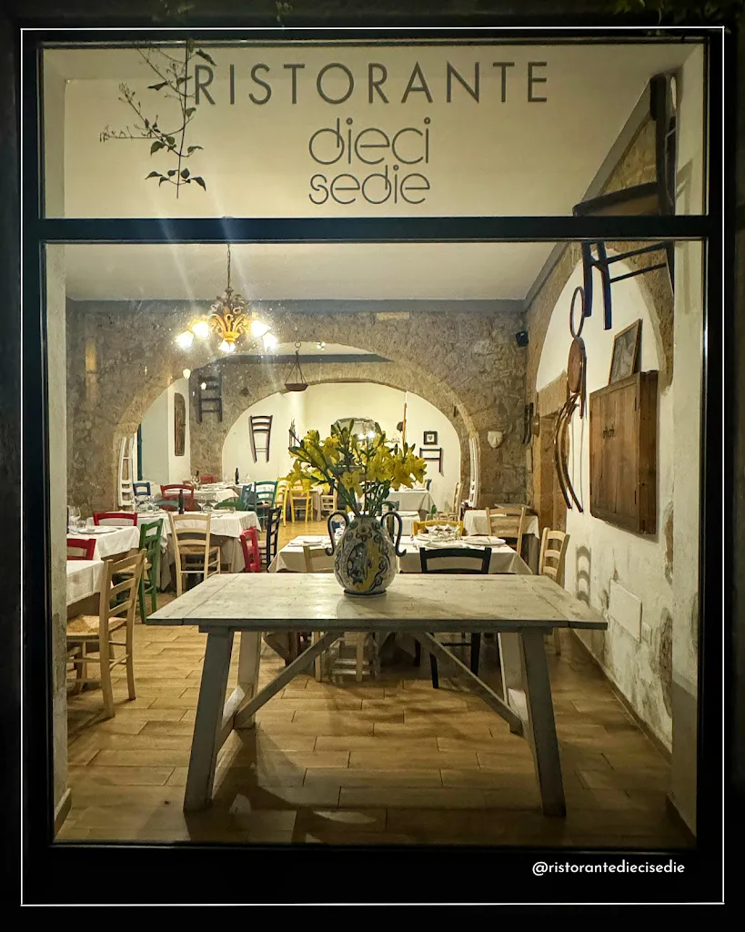 Dieci Sedie restaurant in Arlena di Castro