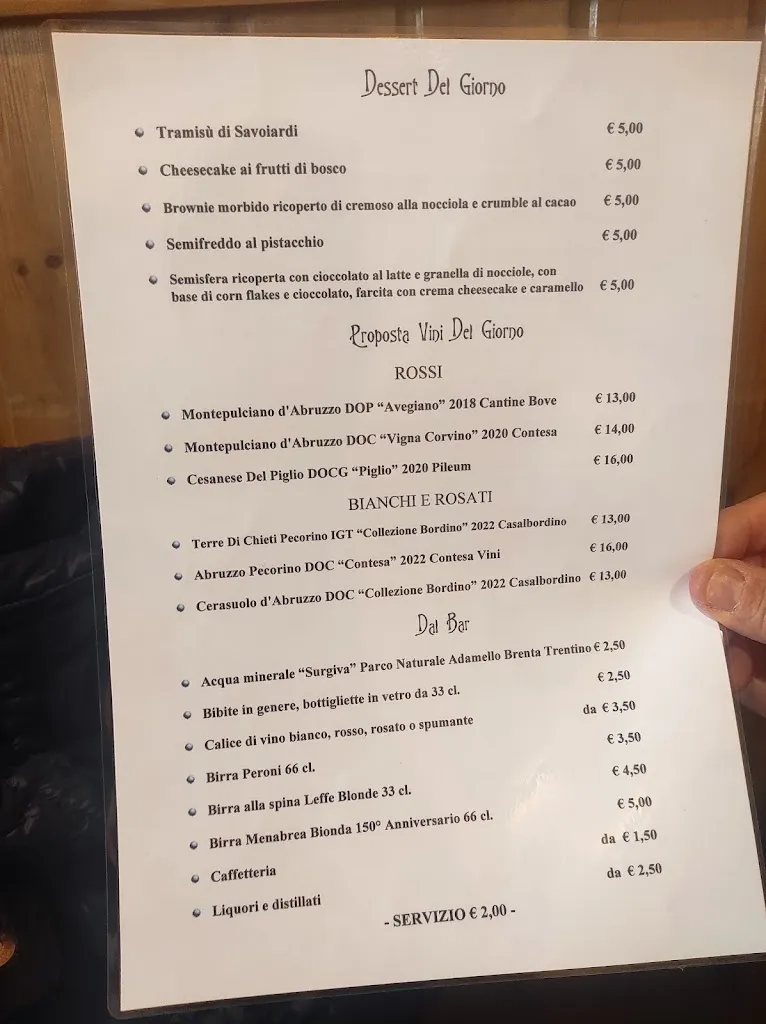 Menu_Hostaria 36_Arsoli_image_1