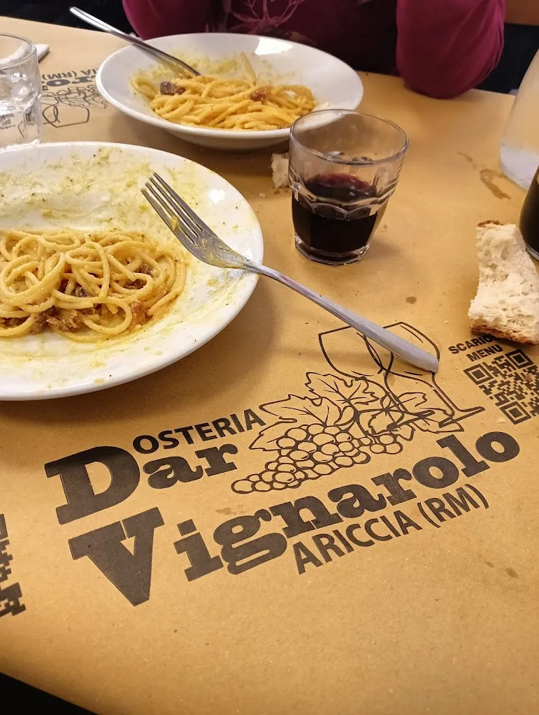 Menu_Fraschetta Osteria Dar Vignarolo_Ariccia_image_5