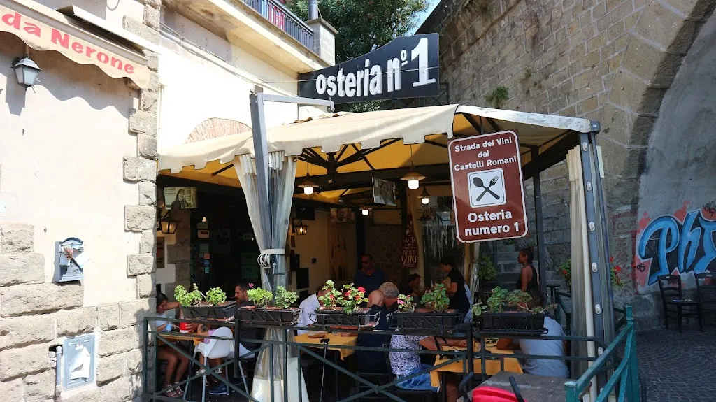 Osteria n°1 restaurant in Ariccia