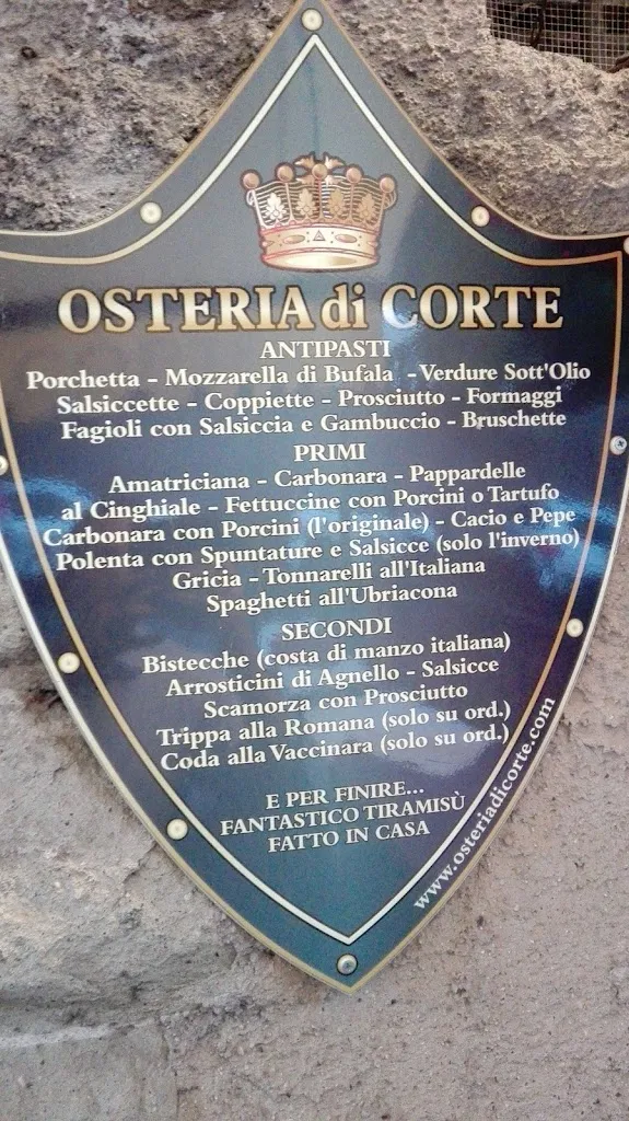 Menu_Osteria Del Parco_Ariccia_image_2