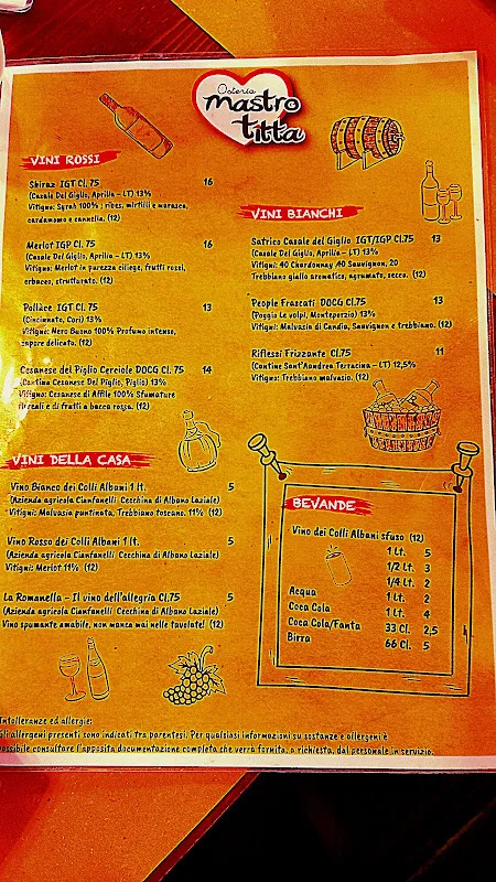 Menu_Osteria Mastro Titta - Fraschetta Ariccia - Porchetta di Ariccia igp_Ariccia_image_3