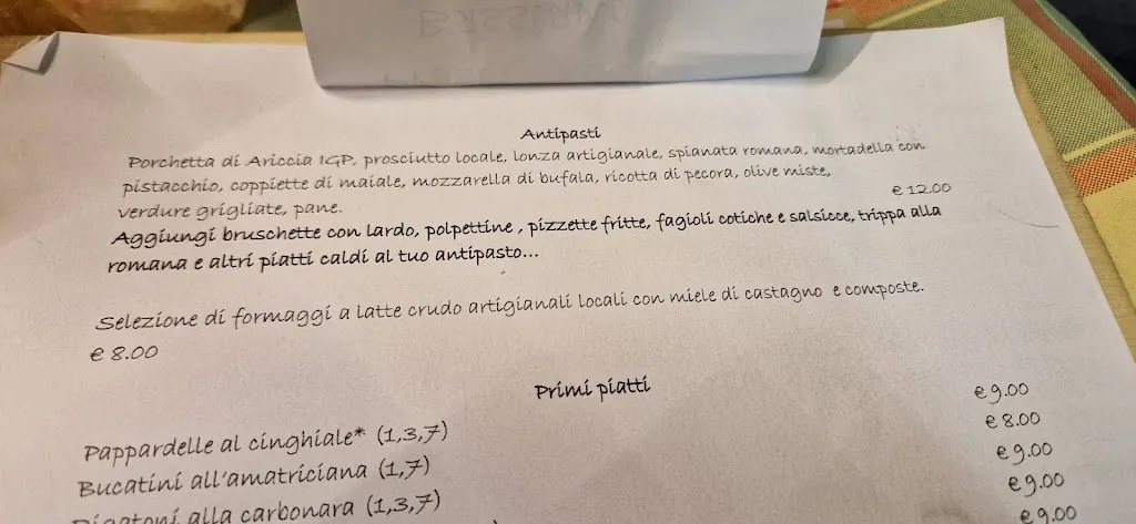 Menu_Osteria del Borgo_Ariccia_image_3