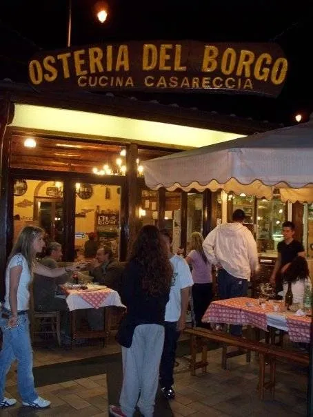 Osteria del Borgo restaurant in Ariccia