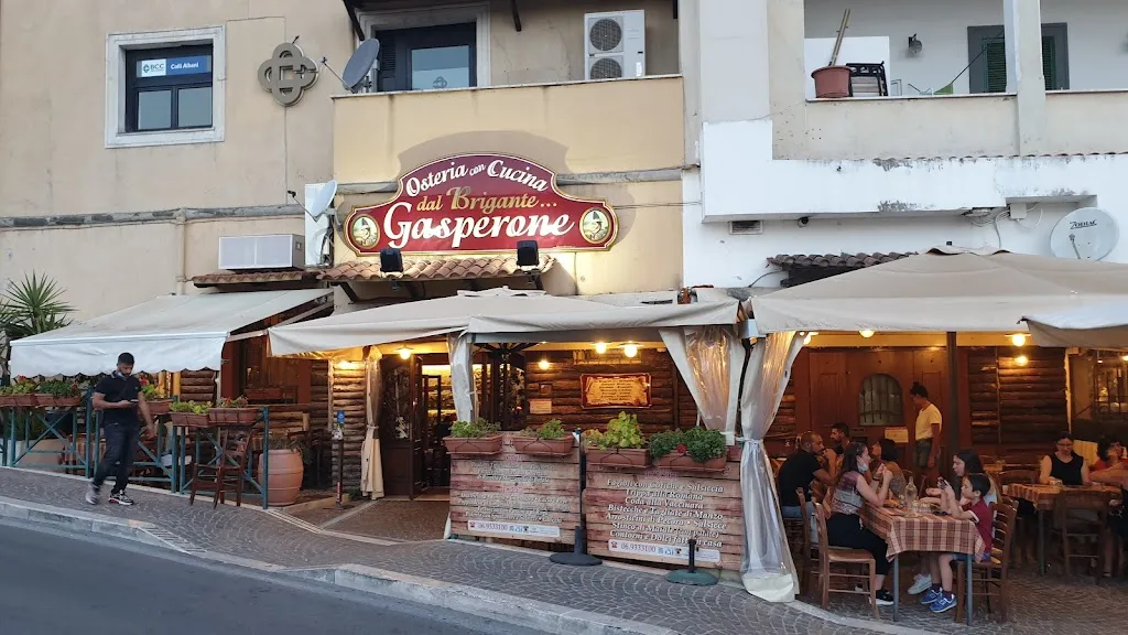 Dal Brigante Gasperone restaurant in Ariccia
