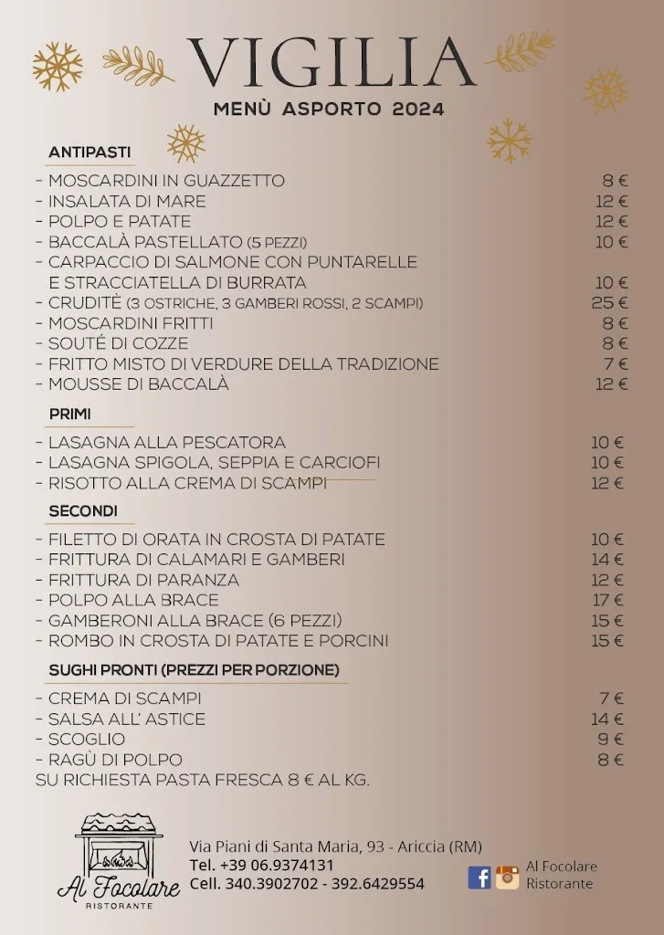 Menu_Ristorante Al Focolare_Ariccia_image_4