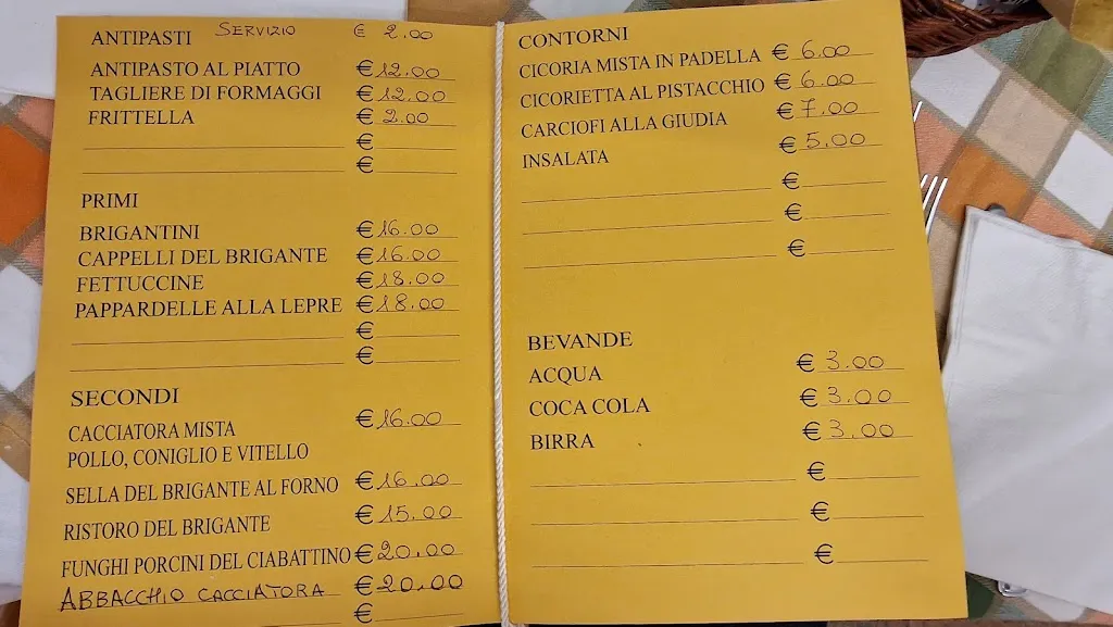 Menu_Hosteria Il Ciabattino_Artena_immagine_1