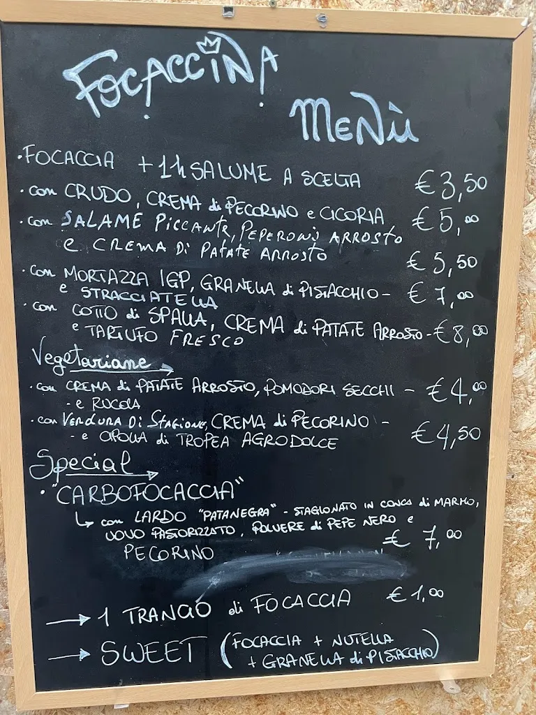 Menu_Focaccina Teramo_Teramo_image_1
