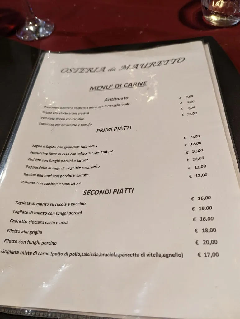 Menu_Osteria Da Mauretto_Arpino_immagine_2