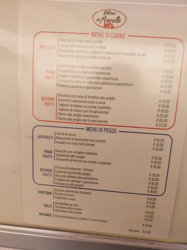 Menu_Osteria Da Mauretto_Arpino_immagine_3