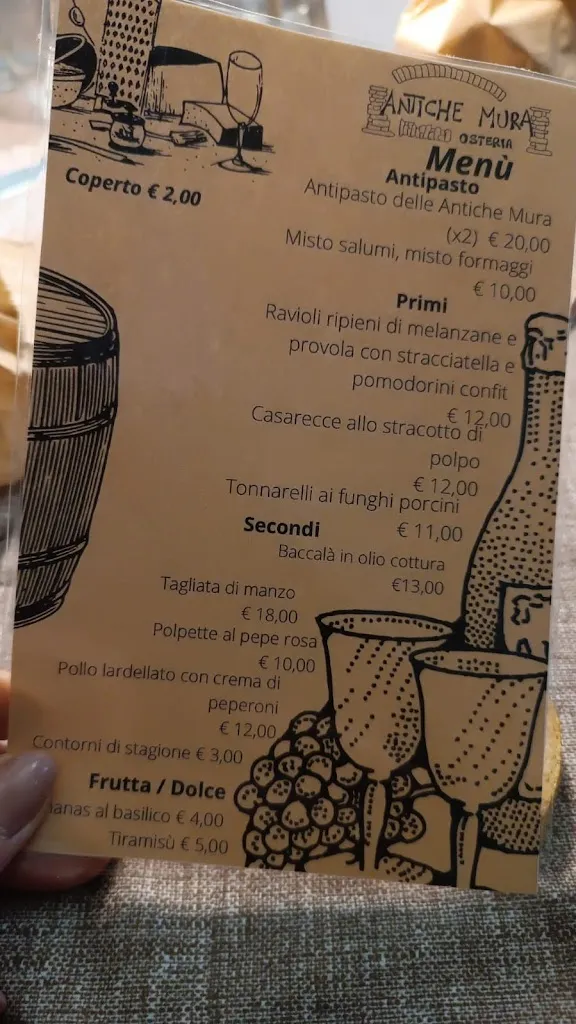 Menu_Osteria Antiche Mura_Ausonia_image_1