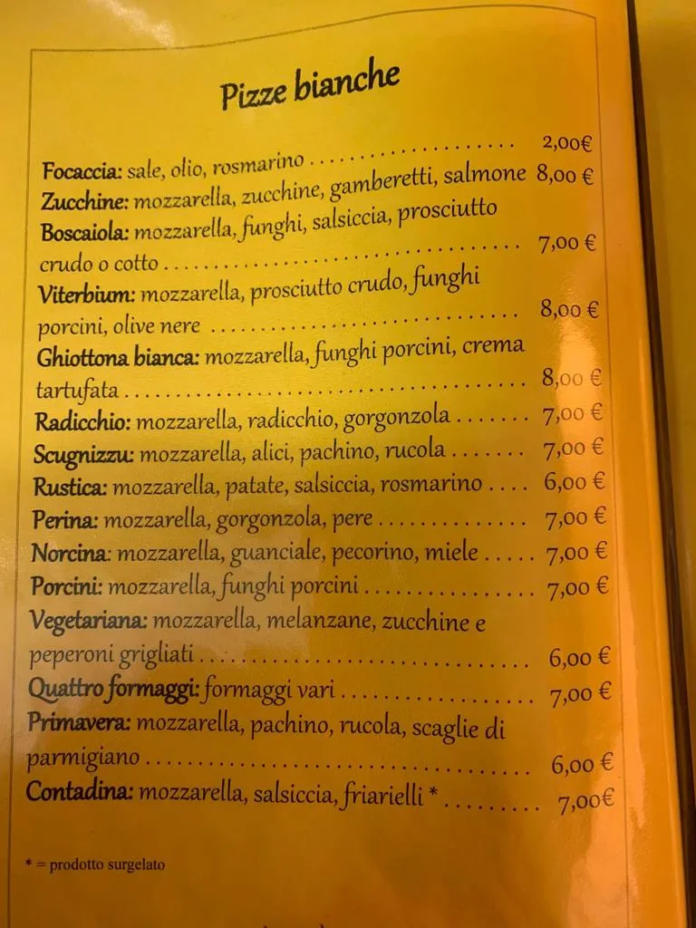 Menu_La Fenice_Bassano in Teverina_image_1