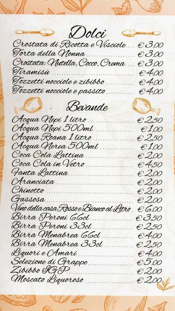 Menu_O Questo o Niente - Trattoria Bassano Romano_Bassano Romano_image_1