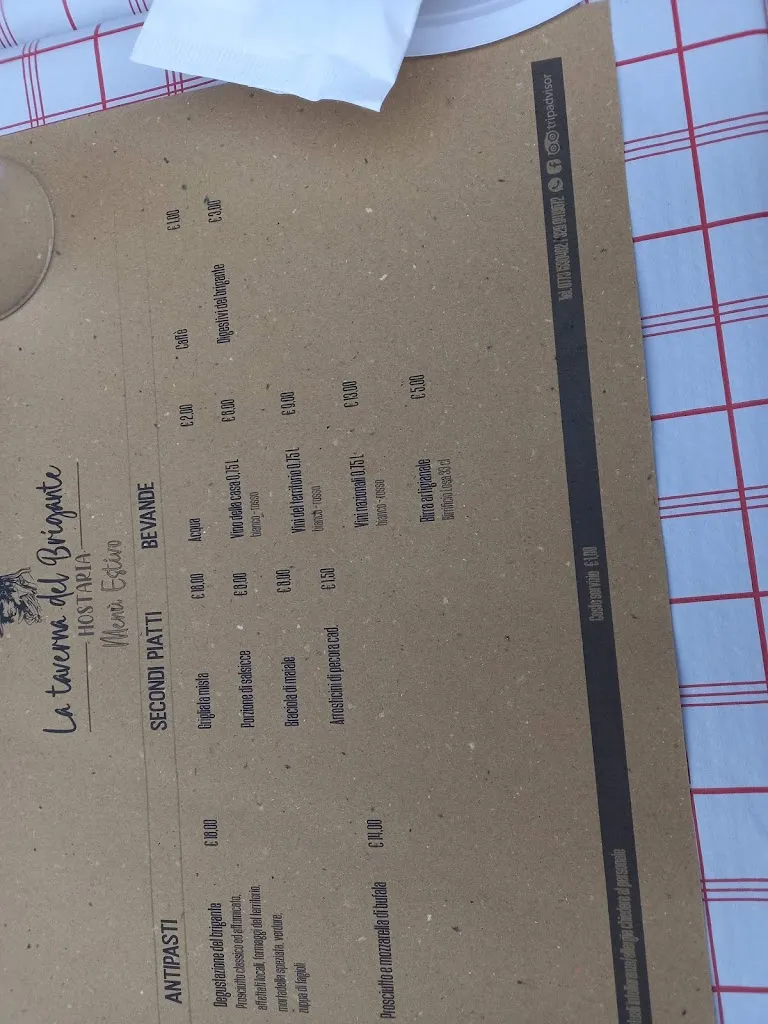 Menu_La Taverna del Brigante_Bassiano_image_3