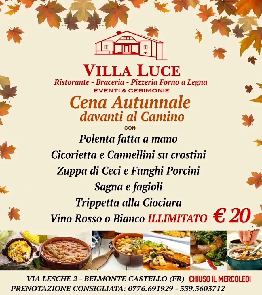 Menu_Villa luce_Belmonte Castello_image_1