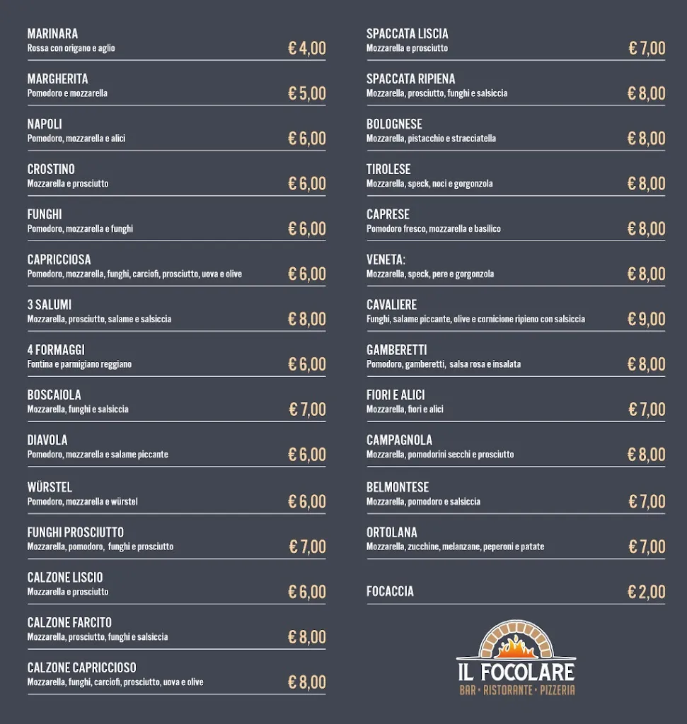 Menu_Il Focolare trattoria pizzeria_Belmonte in Sabina_immagine_1