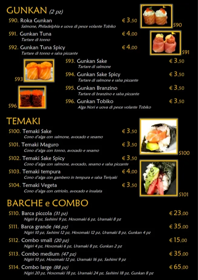 Menu_LE VIE DEL WEST - Sushi Wang-Ristorante cinese e giapponese_Bagnoregio_image_1