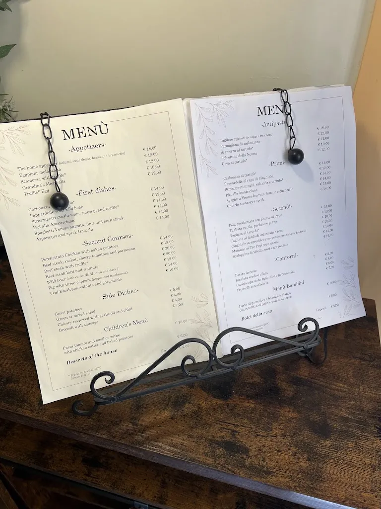 Menu_Ristorante @ Romantica Pucci_Bagnoregio_image_3