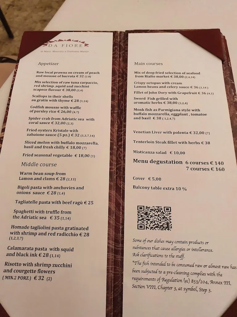 Menu_Osteria Da Fiore_Bivio San Polo_image_4
