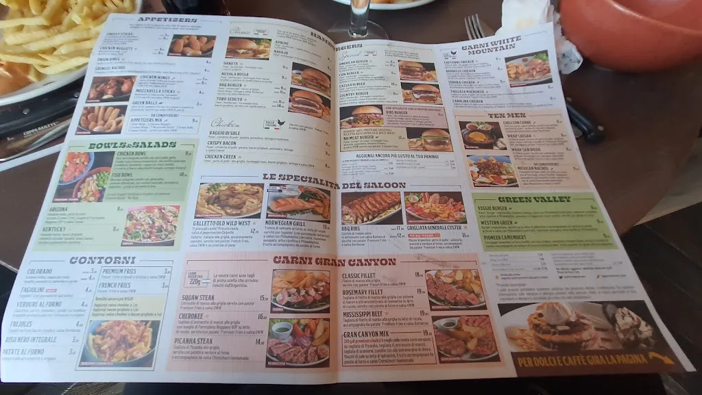 Menu_Old Wild West - Capena Via Tiberina_Bivio di Capanelle_immagine_4