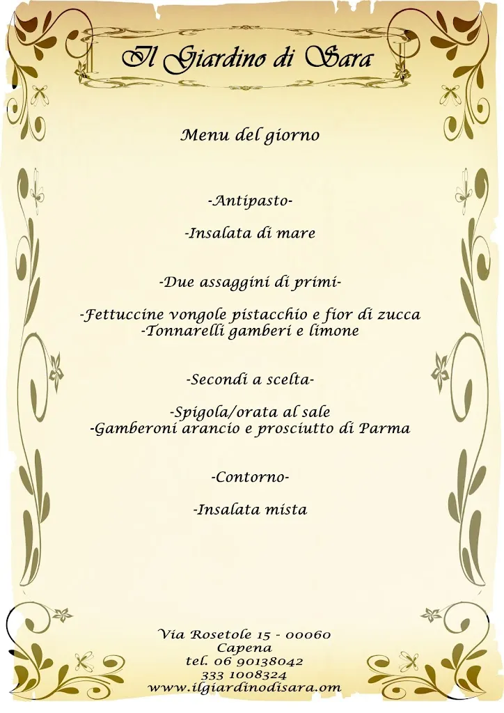 Menu_Il Giardino di Sara_Bivio di Capanelle_image_1