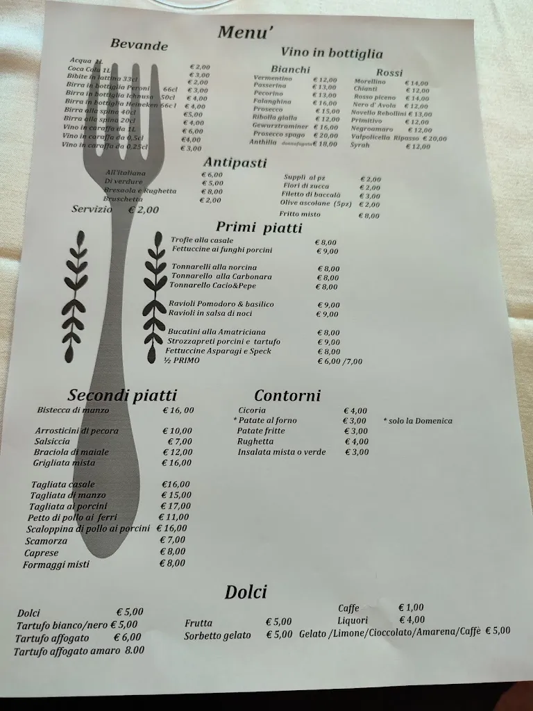 Menu_Ristorante Casale_Bivio di Capanelle_image_1