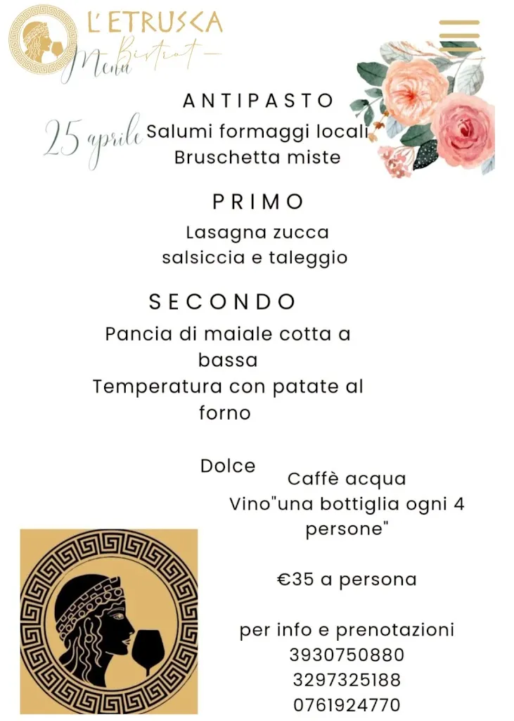 Menu_L'etrusca Bistrot_Bomarzo_image_1
