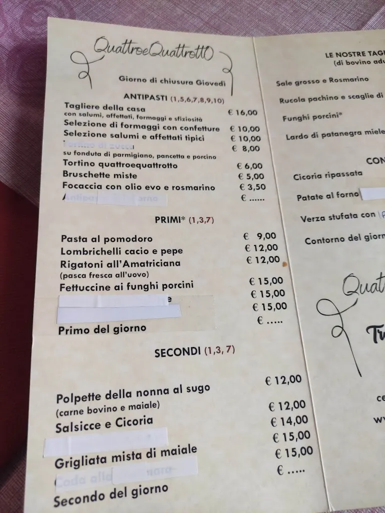 Menu_Trattoria Quattroequattrotto_Bomarzo_image_3