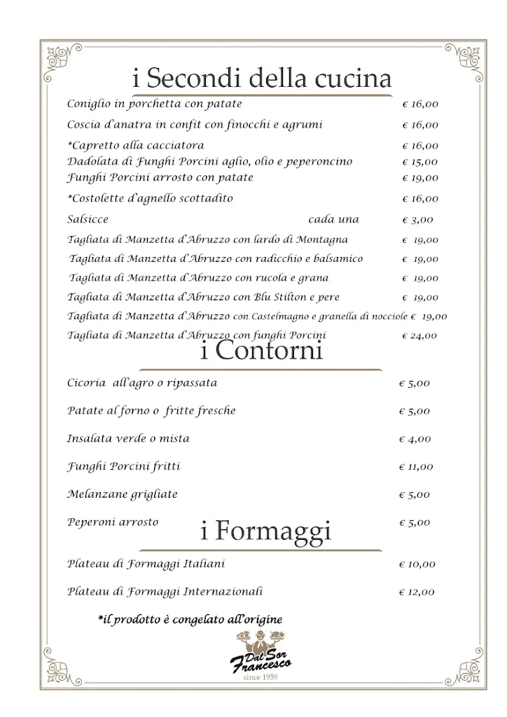 Menu_Ristorante Dal Sor Francesco Locanda B&B_Blera_image_1