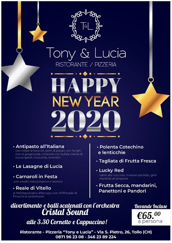 Menu_Tony e Lucia Ristorante Pizzeria_Tollo_image_1