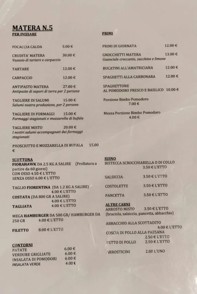Menu_Braceria Matera N°5_Borgo Hermada_image_3