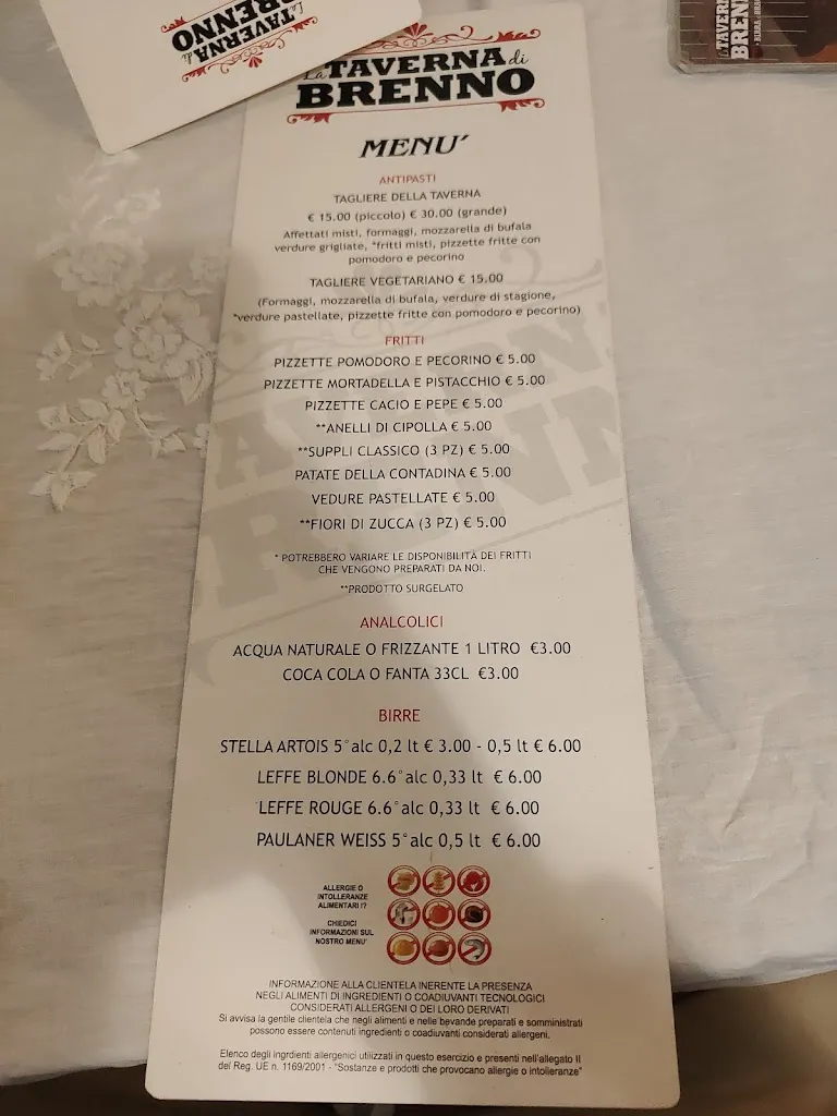 Menu_Pub Brennan_Borgo Sabotino-Foce Verde_image_1