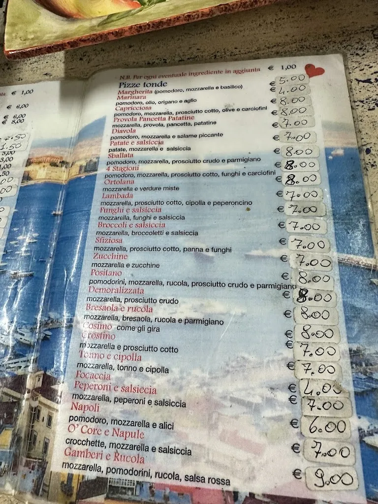 Menu_O'core e Napule_Borgo Sabotino-Foce Verde_image_2