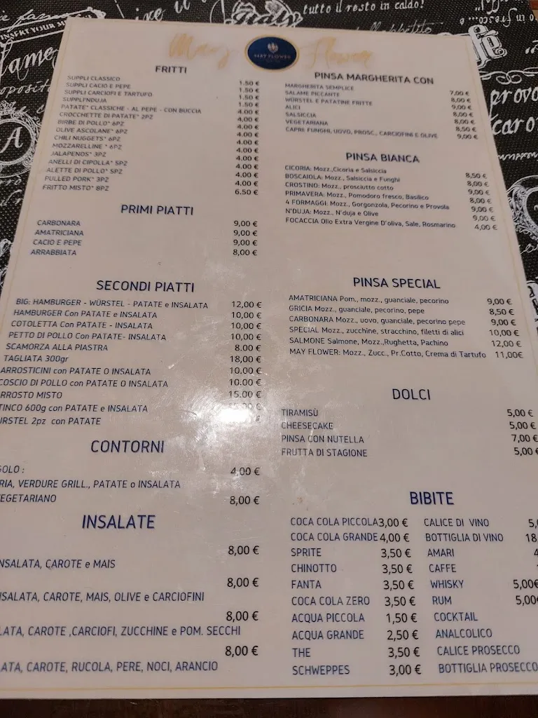 Menu_MAY FLOWER risto pub_Borgo Sabotino-Foce Verde_image_1