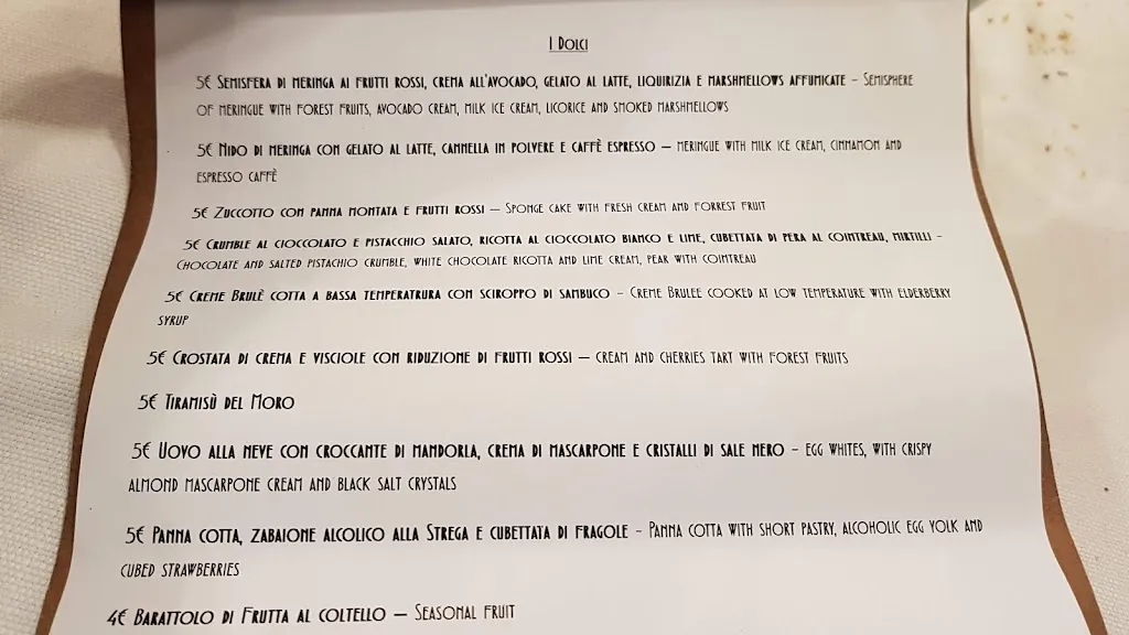 Menü_Trattoria del Moro_Bolsena_Bild_1