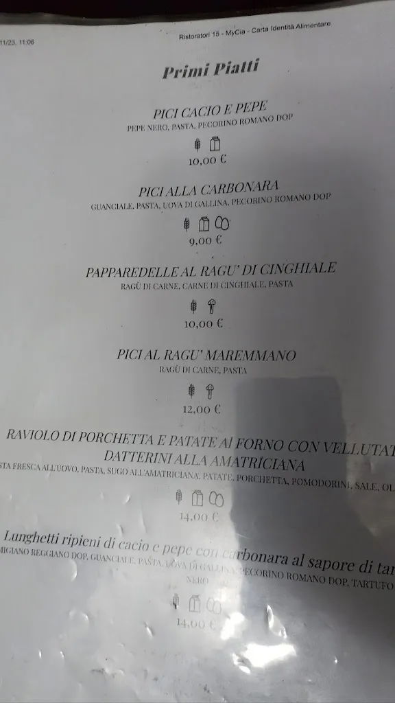 Menu_Ristorante La Francigena Bolsena_Bolsena_image_2