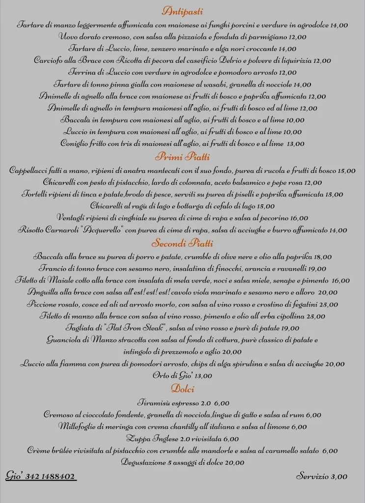 Menu_Giò RistoCantina - Pesce di Lago_Bolsena_image_3