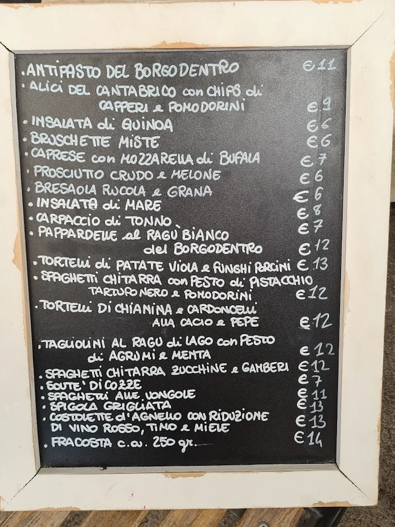 Menu_Osteria del Borgo Dentro_Bolsena_image_2