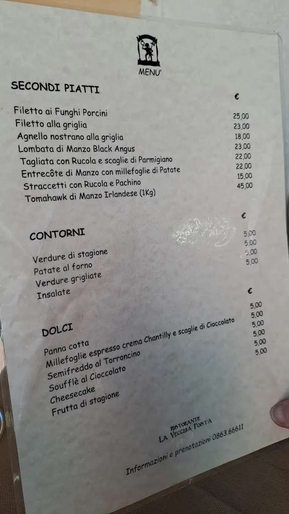 Menu_Ristorante La Vecchia Posta - Tagliacozzo_Tagliacozzo_immagine_1
