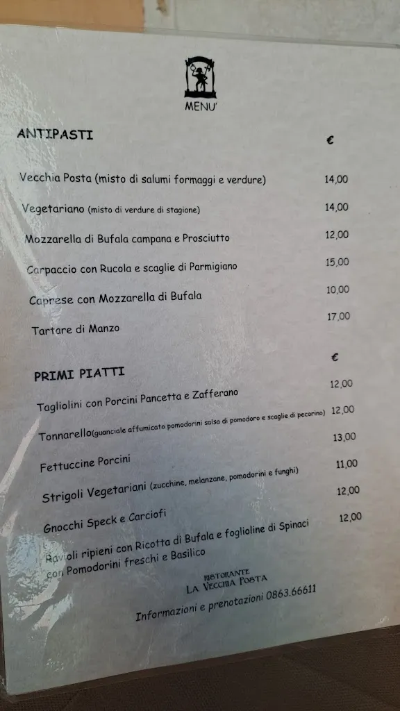 Menu_Ristorante La Vecchia Posta - Tagliacozzo_Tagliacozzo_immagine_2