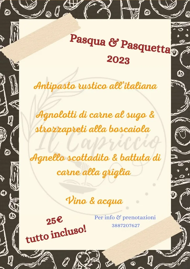 Menu_Il Capriccio_Tagliacozzo_image_3