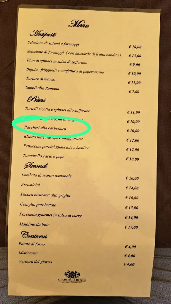 Menu_Ristorante Giardino Resta_Tagliacozzo_image_1