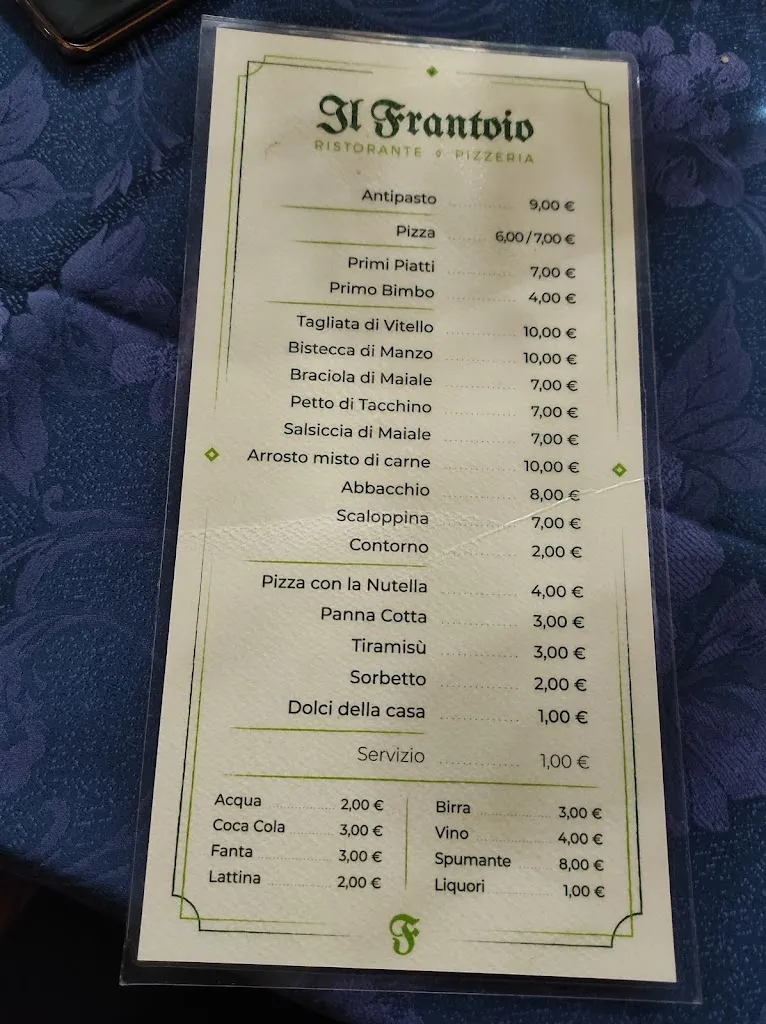 Menu_Il Frantoio_Boville Ernica_image_4