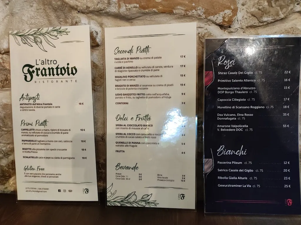 Menu_Ristorante L'Altro Frantoio_Boville Ernica_image_1