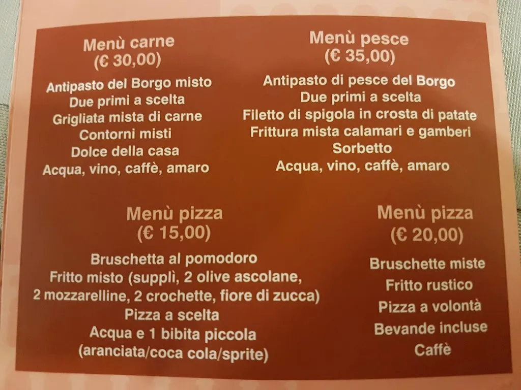 Menu_Restaurant Borgo Srl_Borgo Lotti_image_4